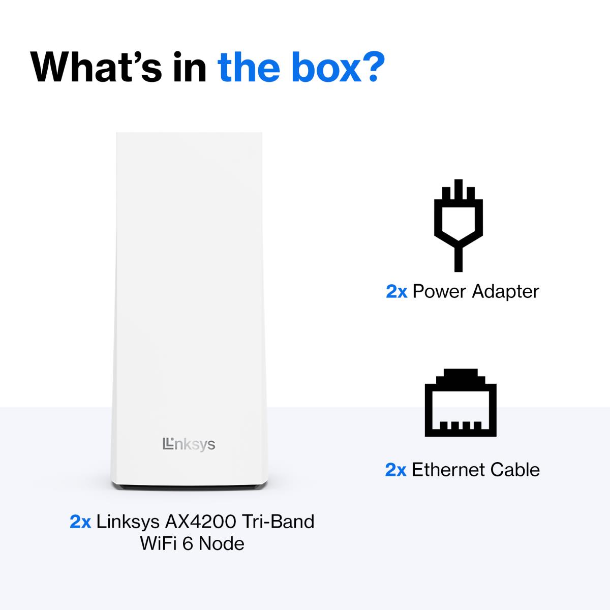 Linksys Velop Mx8400 Ax4200 2pk