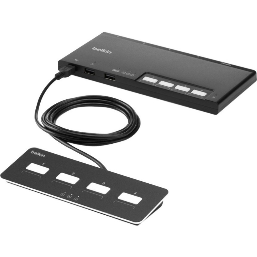 4-port Dual Head Hdmi Modular Secure KVM Sw