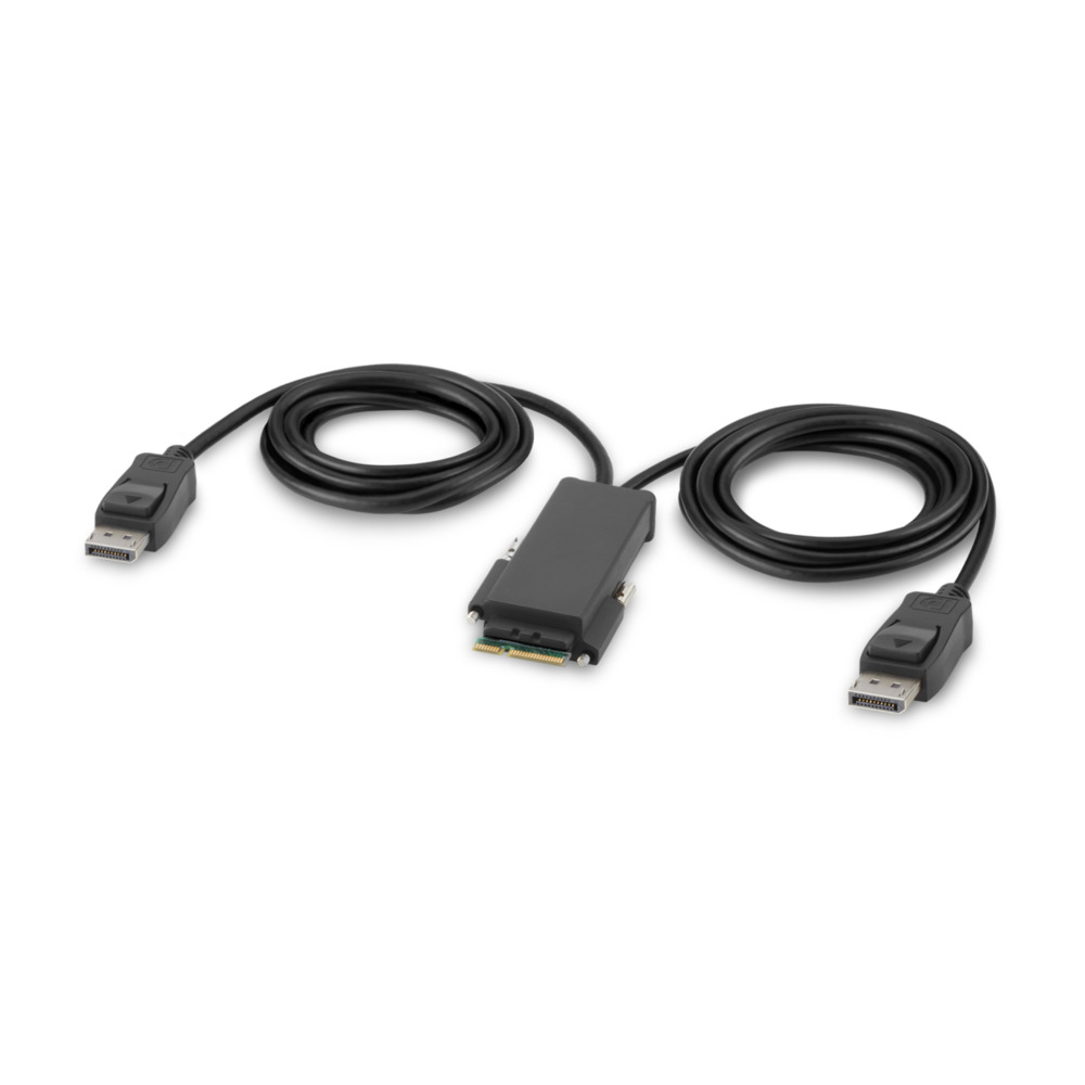 4-port Dual Head Dp Modular Secure KVM Switch Pp4.0 W/remote