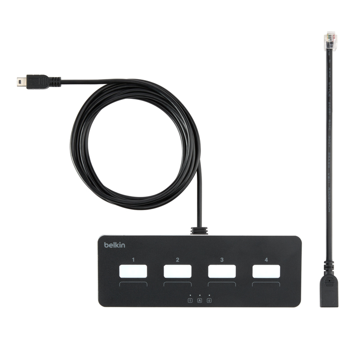 Modular KVM/km Replacement Remote Control 4 Port