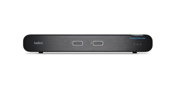 2-port Dual Head Dp/hdmi To Dp/hdmi Video Secure Desktop KVM Switch No Cac Pp4.0