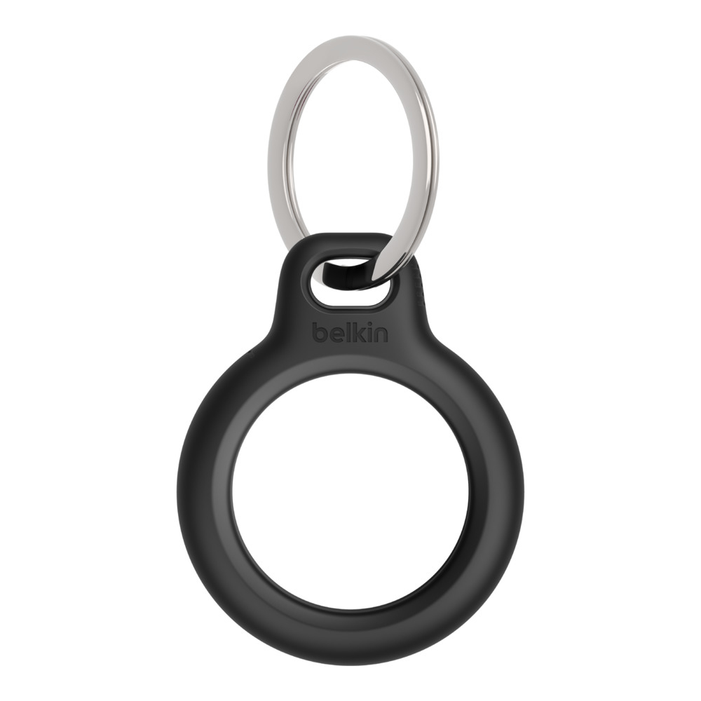 Secure Holder With Keyring - Black