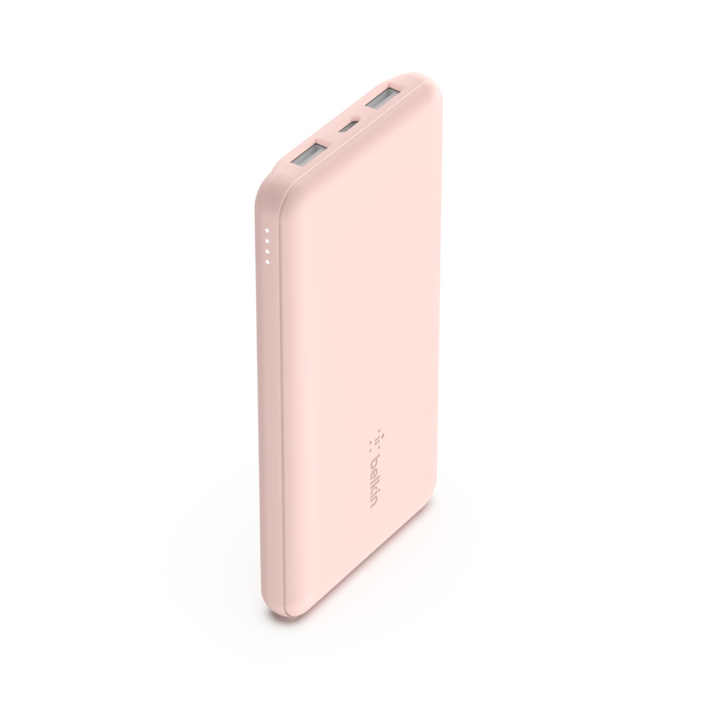 10k Mah Power Bank USB-c/USB-a 15w - Pink
