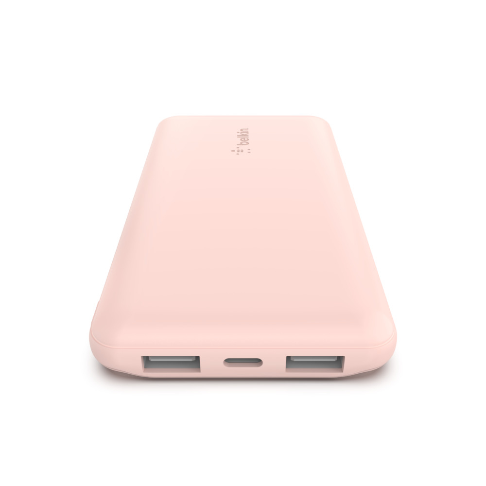 10k Mah Power Bank USB-c/USB-a 15w - Pink