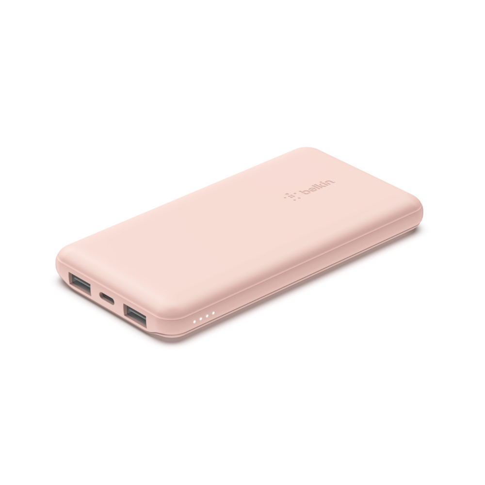 10k Mah Power Bank USB-c/USB-a 15w - Pink