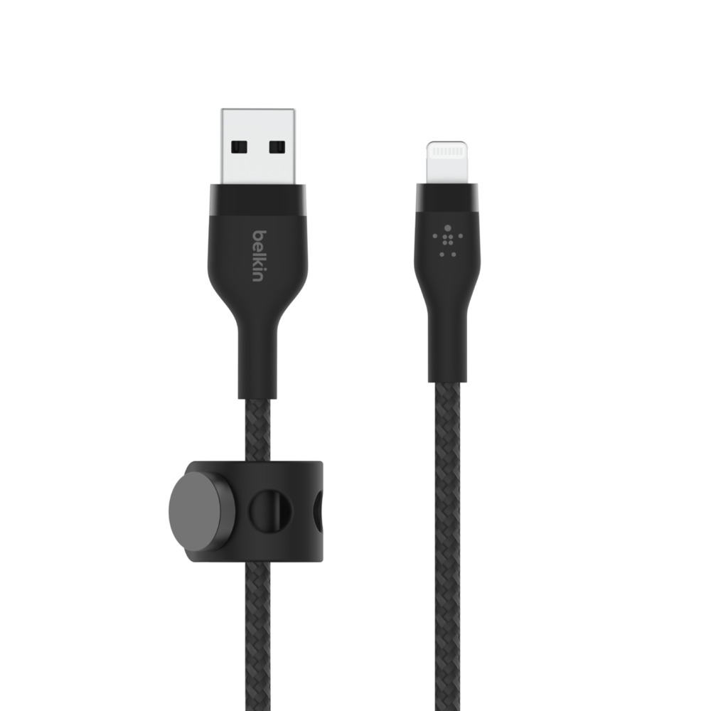 Charging Cable - Boostcharge Pro Flex - USB-a Cable With Lightning Connector - 3m - Black