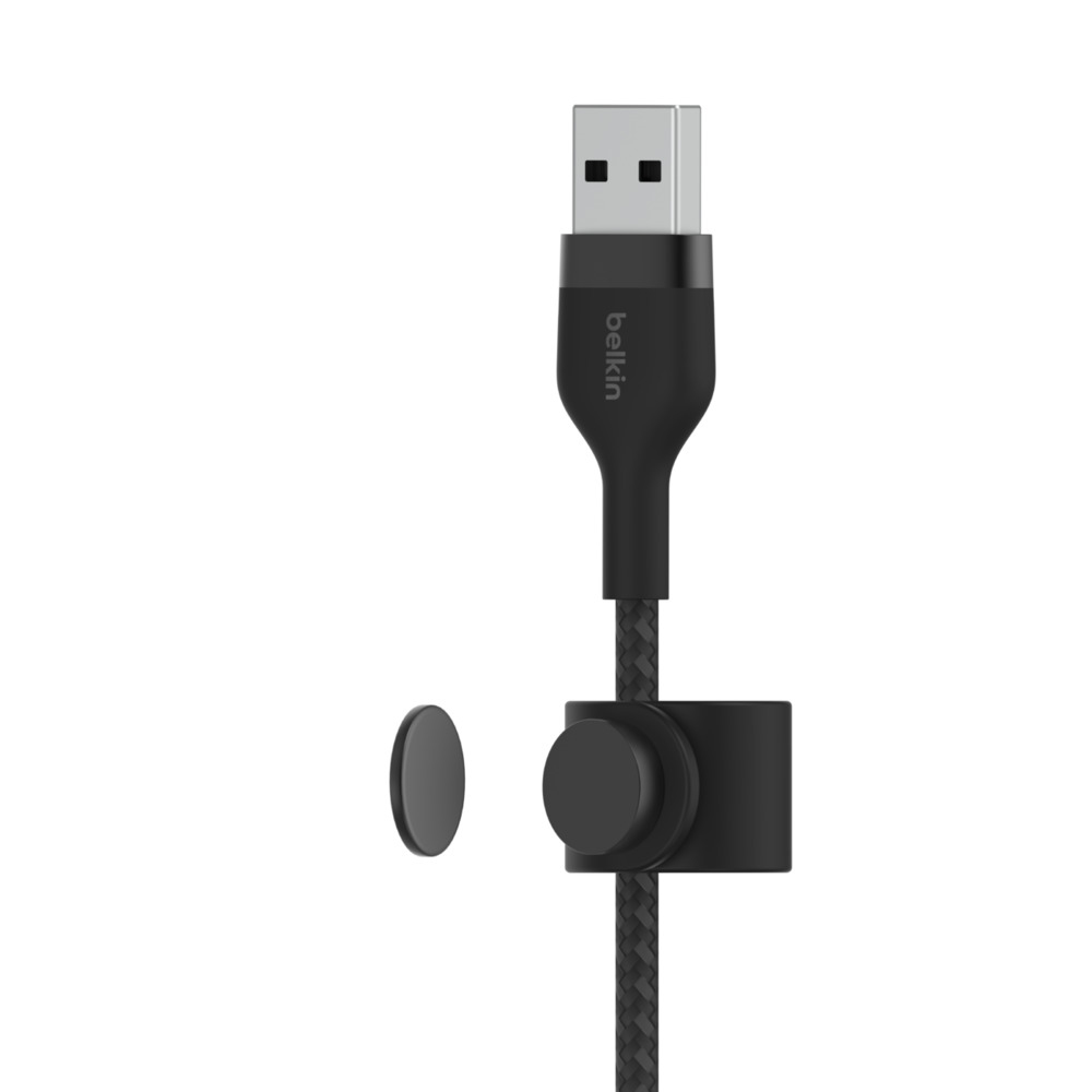 Charging Cable - Boostcharge Pro Flex - USB-a Cable With Lightning Connector - 3m - Black