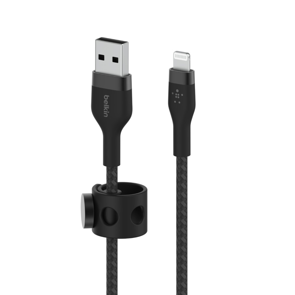 Charging Cable - Boostcharge Pro Flex - USB-a Cable With Lightning Connector - 3m - Black