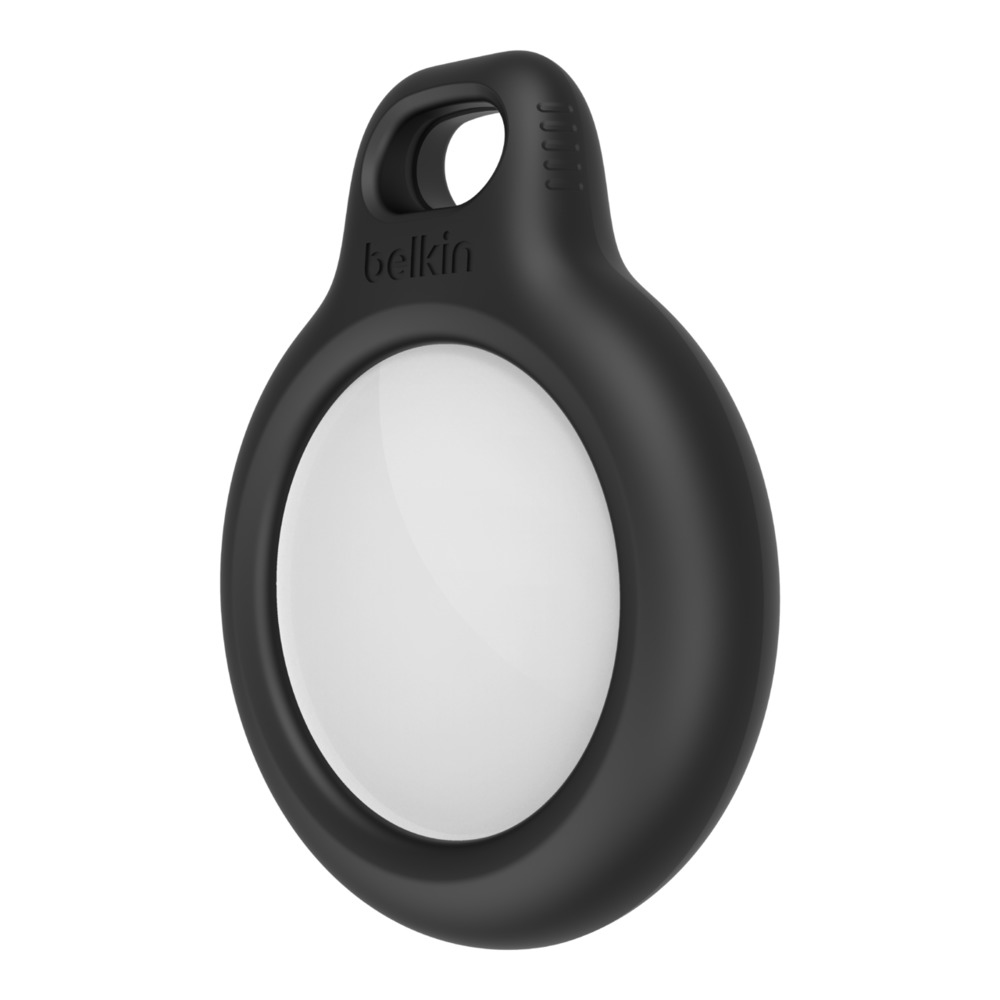 Secure Holder Keyring Airtag 4 Pcs Black
