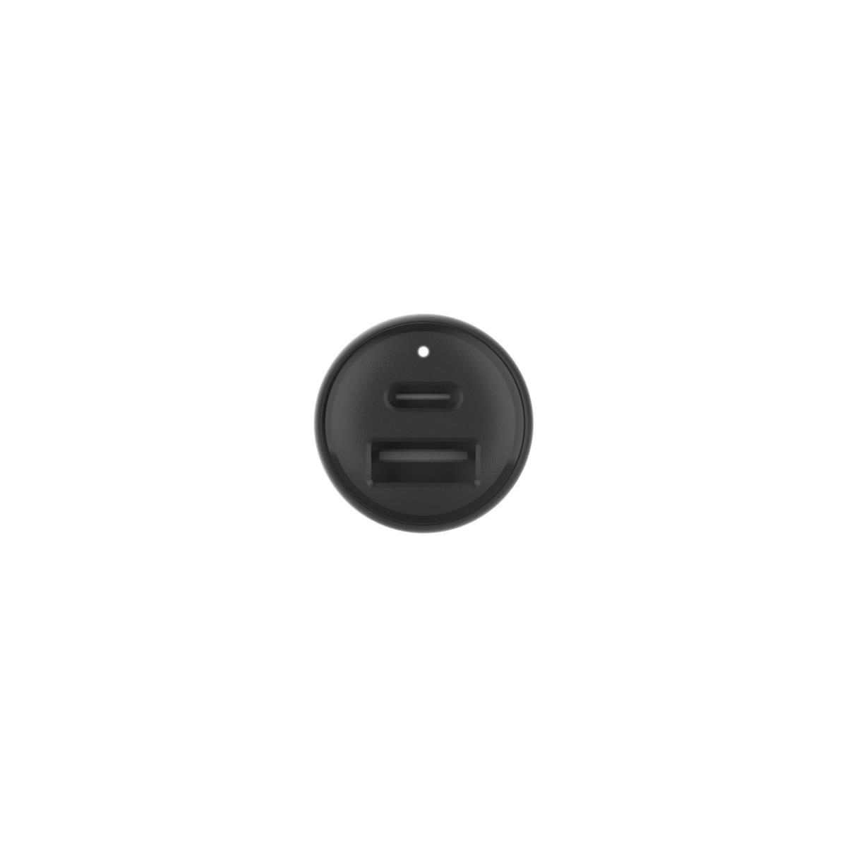 36w USB-c Pd Dual Car Charger Black