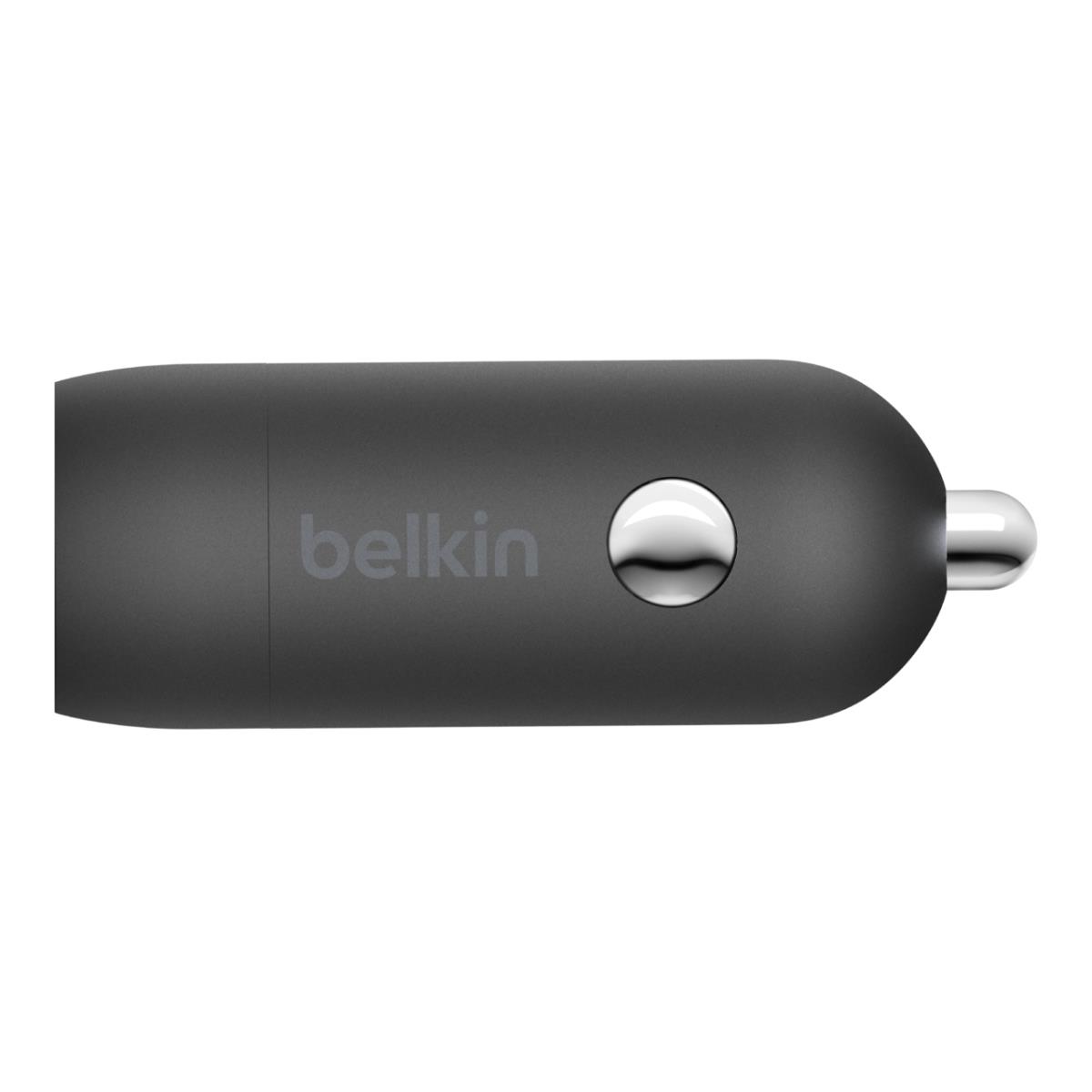 30w Car Charger USBc-c 1m Blk