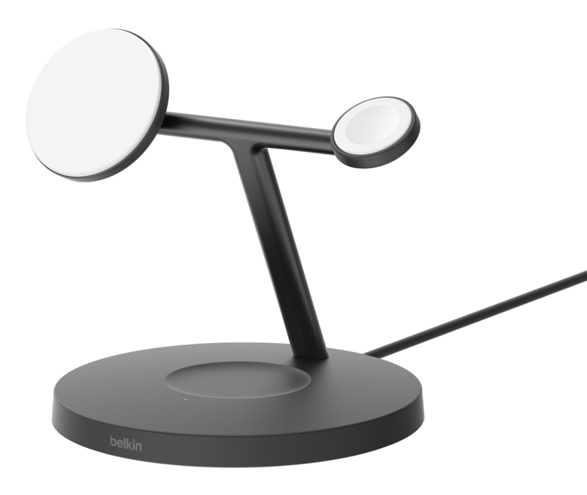 Wireless Charging Stand - Boost Charge Pro - 3-in-1 With Qi2 15w - Black
