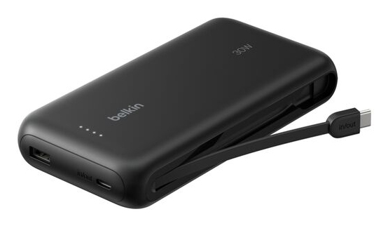 Gaming Powerbank 20000 Mah With Integrated USB-c Cable 30 W Black