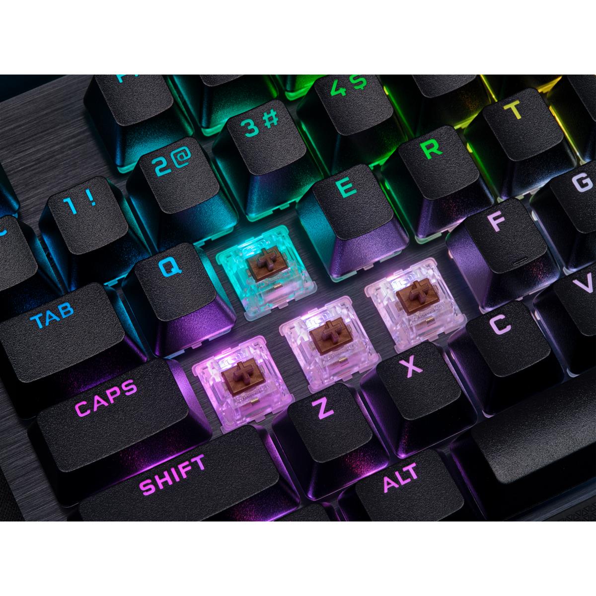 K70 RGB PRO Mechanical Gaming Keyboard - Cherry MX Brown - NA-layout QWERTY