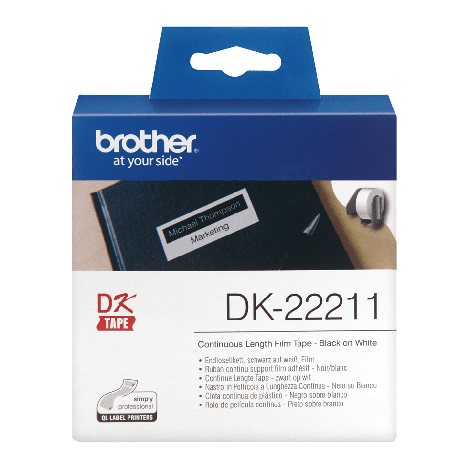Continuous Film 29mm White 15.24m (dk-22211)