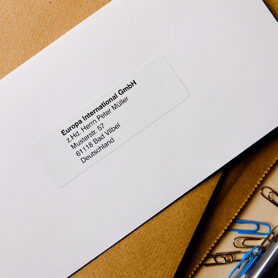 Standard Address Label (29x90mm) Paper 400 Labels (dk11201)