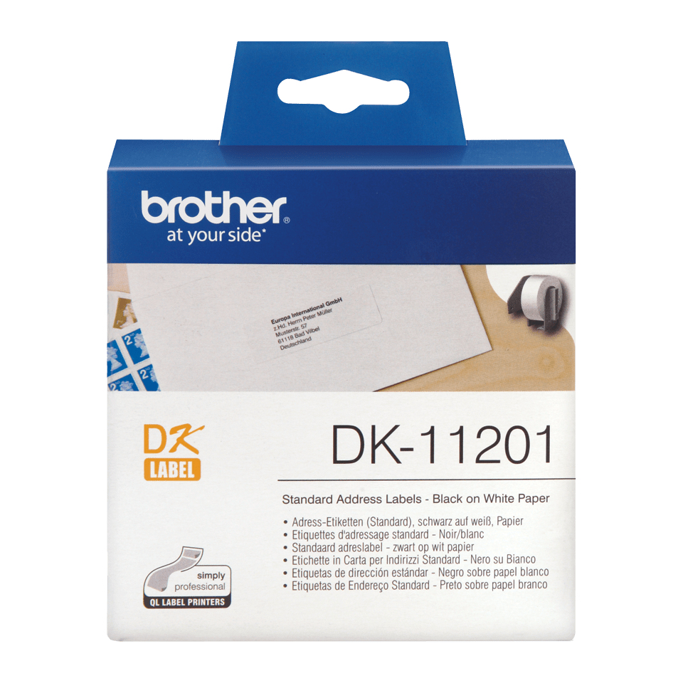 Standard Address Label (29x90mm) Paper 400 Labels (dk11201)