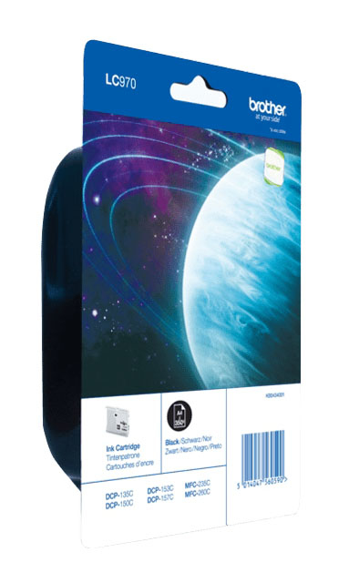 Ink Cartridge - Lc970bk - 350 Pages - Black