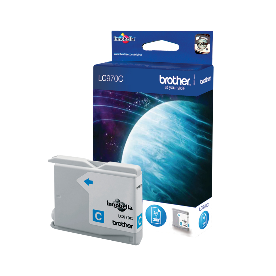 Ink Cartridge - Lc970c - 300 Pages - Cyan