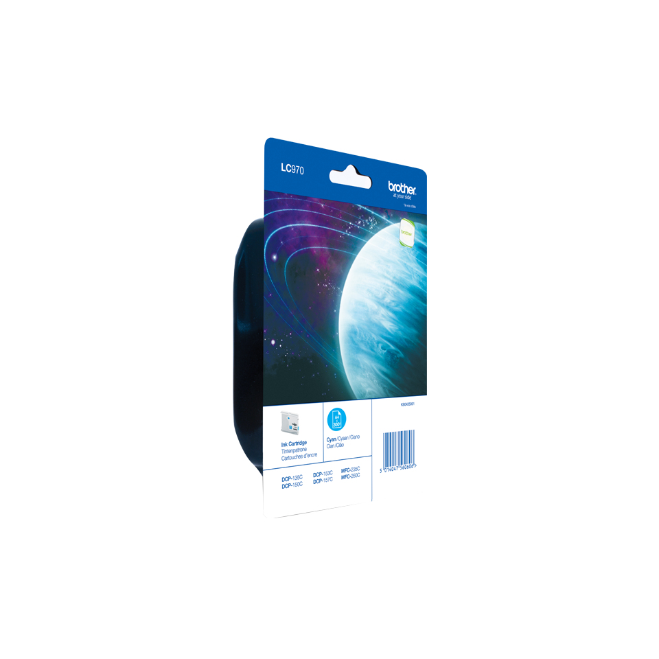 Ink Cartridge - Lc970c - 300 Pages - Cyan