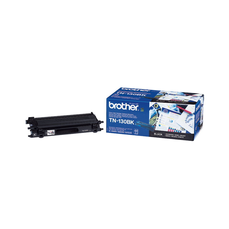 Toner Cartridge - Tn130bk - 2500 Pages - Black