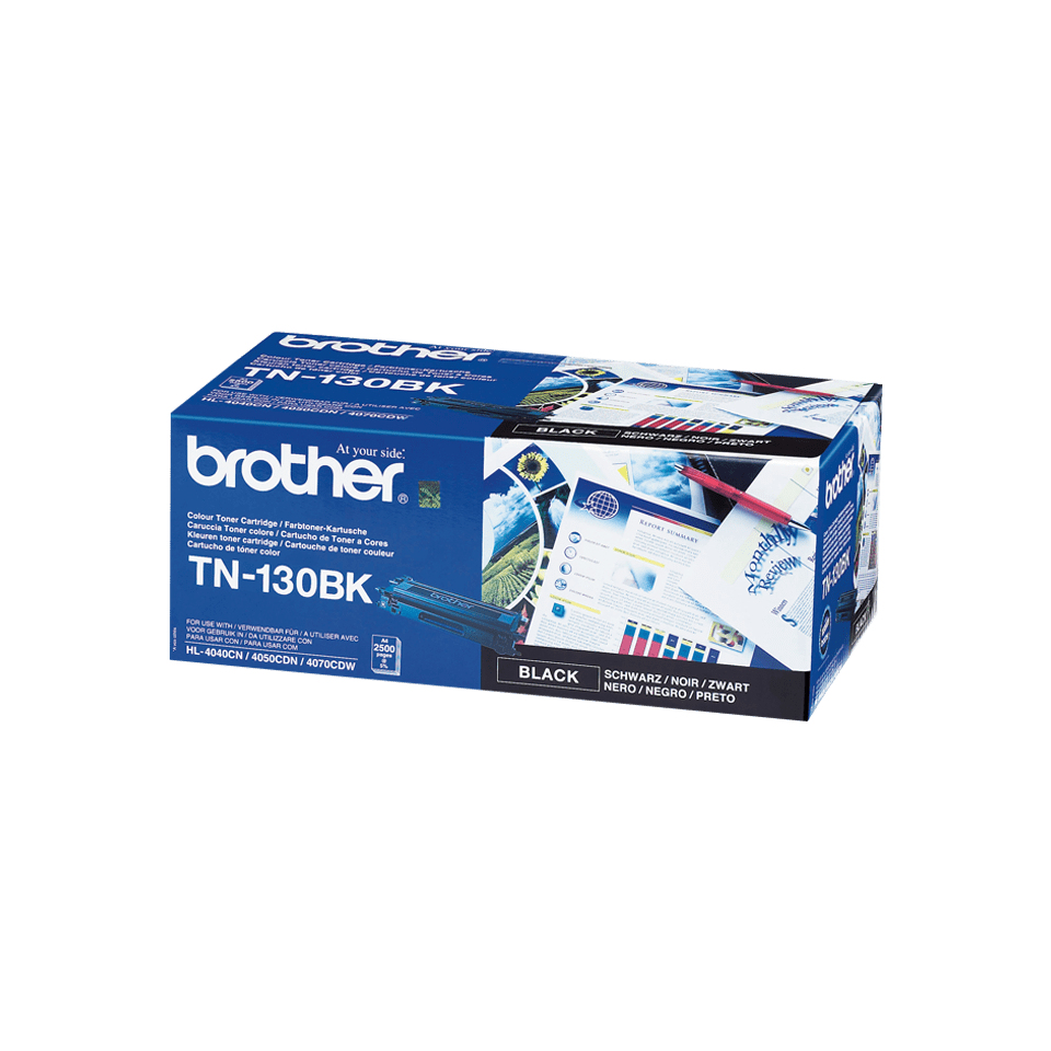 Toner Cartridge - Tn130bk - 2500 Pages - Black