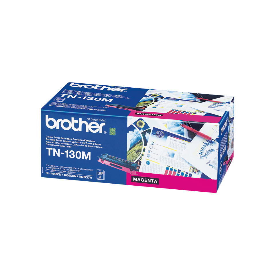 Toner Cartridge - Tn130m - 1500 Pages - Magenta
