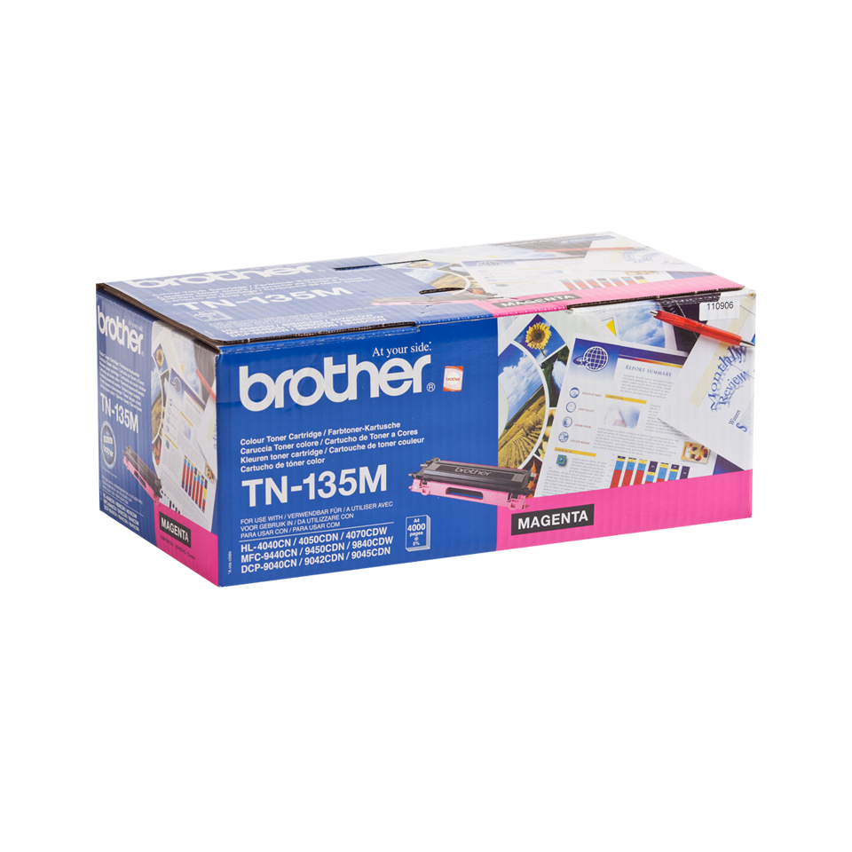 Toner Cartridge - Tn135m - 4000 Pages - Magenta