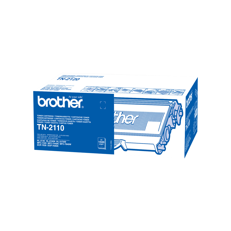 Toner Cartridge - Tn2110 - 1500 Pages - Black