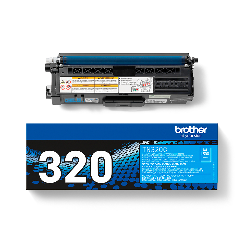 Toner Cartridge - Tn320c - 1500 Pages - Cyan