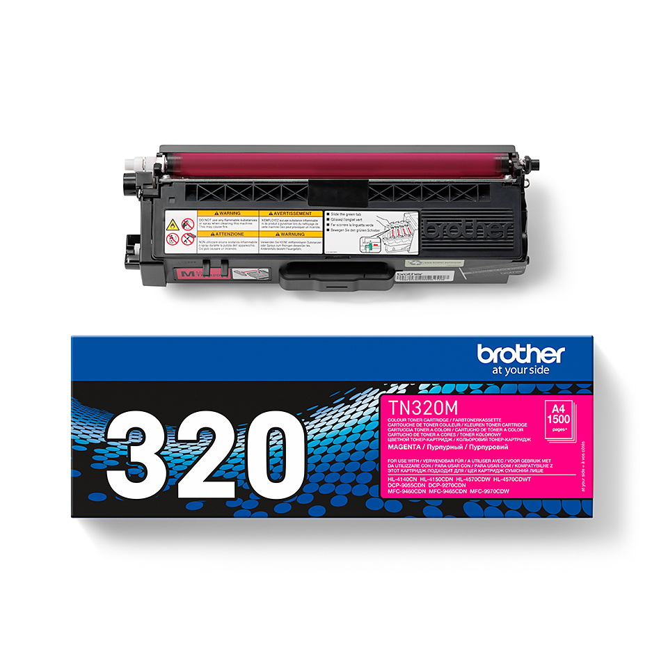 Toner Cartridge - Tn320m - 1500 Pages - Magenta