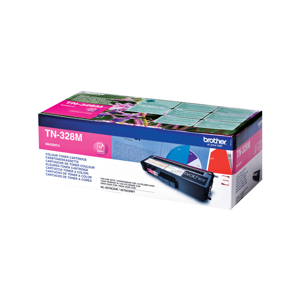 Toner Cartridge - Tn328m - 6000 Pages - Magenta
