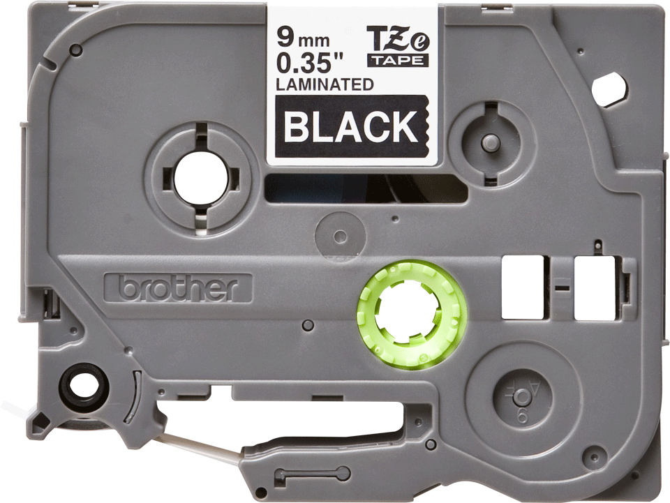 Tape 9mm Lami White On Black (tze-325)