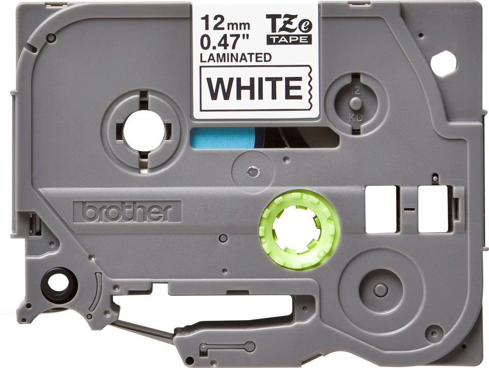 Tape 12mm Lami Black On White (tze-231)