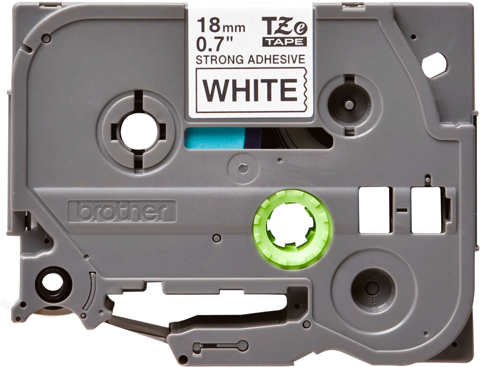 Tape 18mm Black On White (tze-s241)