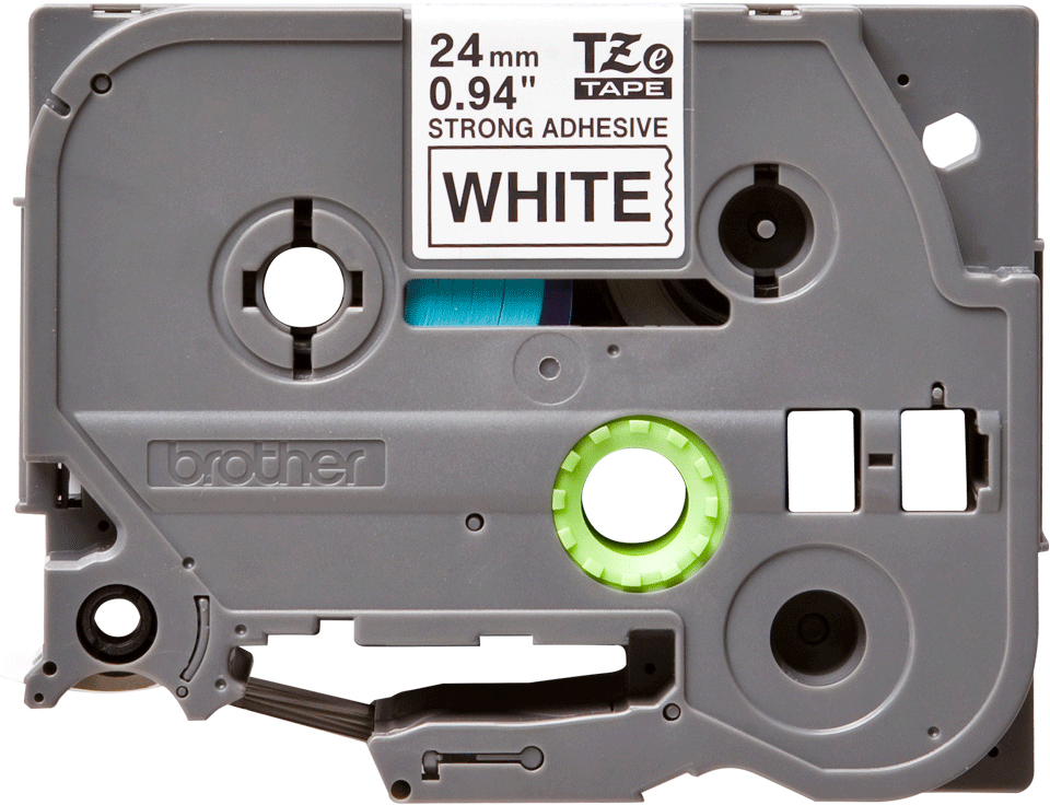 Tape 24mm Black On White (tze-s251)