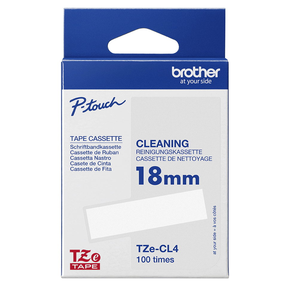 Head Cleaning Cassette 18mm (tze-cl4)