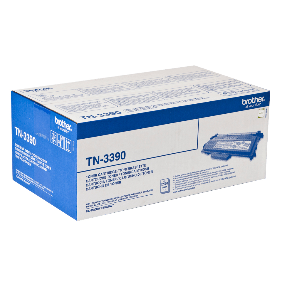 Toner Cartridge - Tn3390 - 12000 Pages - Black