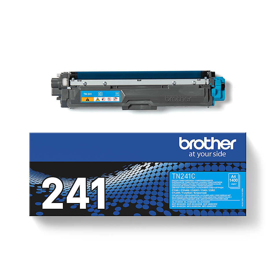 Toner Cartridge - Tn241c - 1400 Pages - Cyan