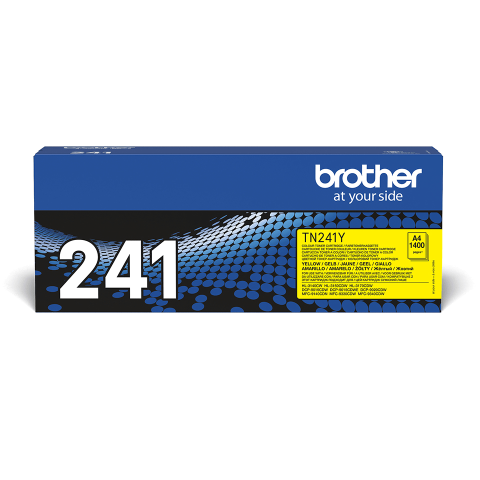 Toner Cartridge - Tn241y - 1400 Pages - Yellow