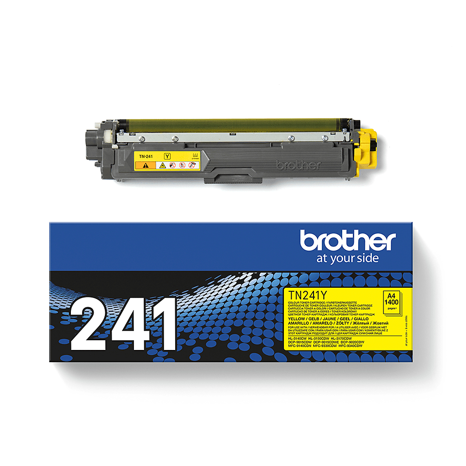 Toner Cartridge - Tn241y - 1400 Pages - Yellow