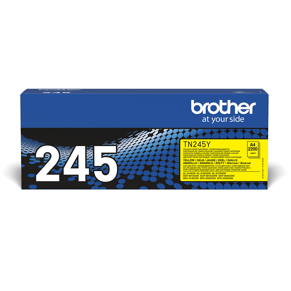 Toner Cartridge - Tn245y - 2200 Pages - Yellow