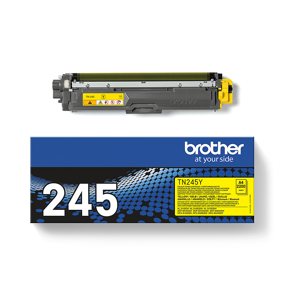 Toner Cartridge - Tn245y - 2200 Pages - Yellow