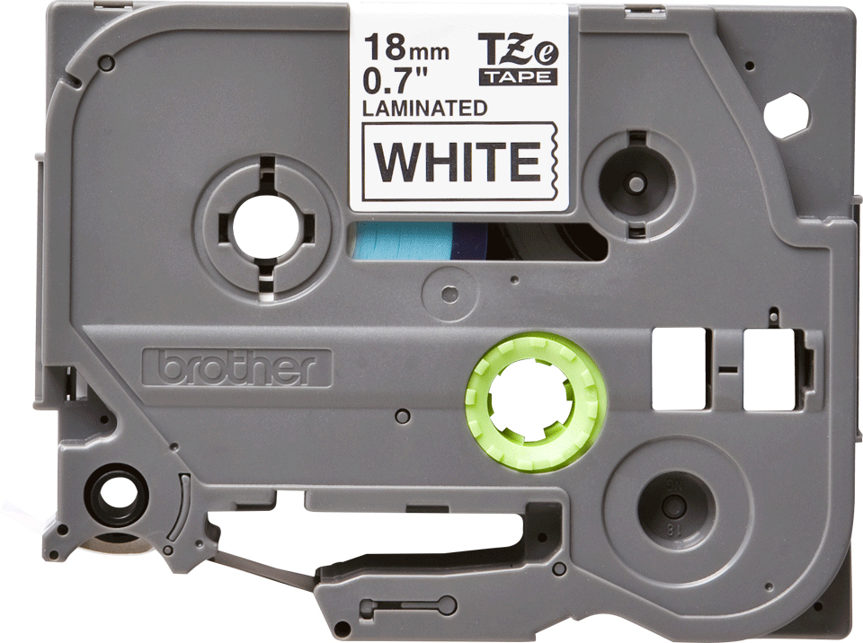 Tape 18mm Black On White (tze-241civ)