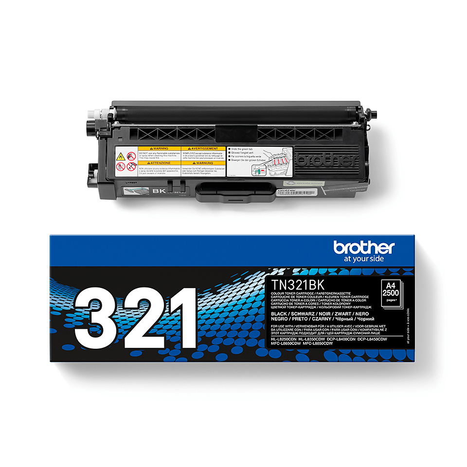 Toner Cartridge - Tn321bk - 2500 Pages - Black