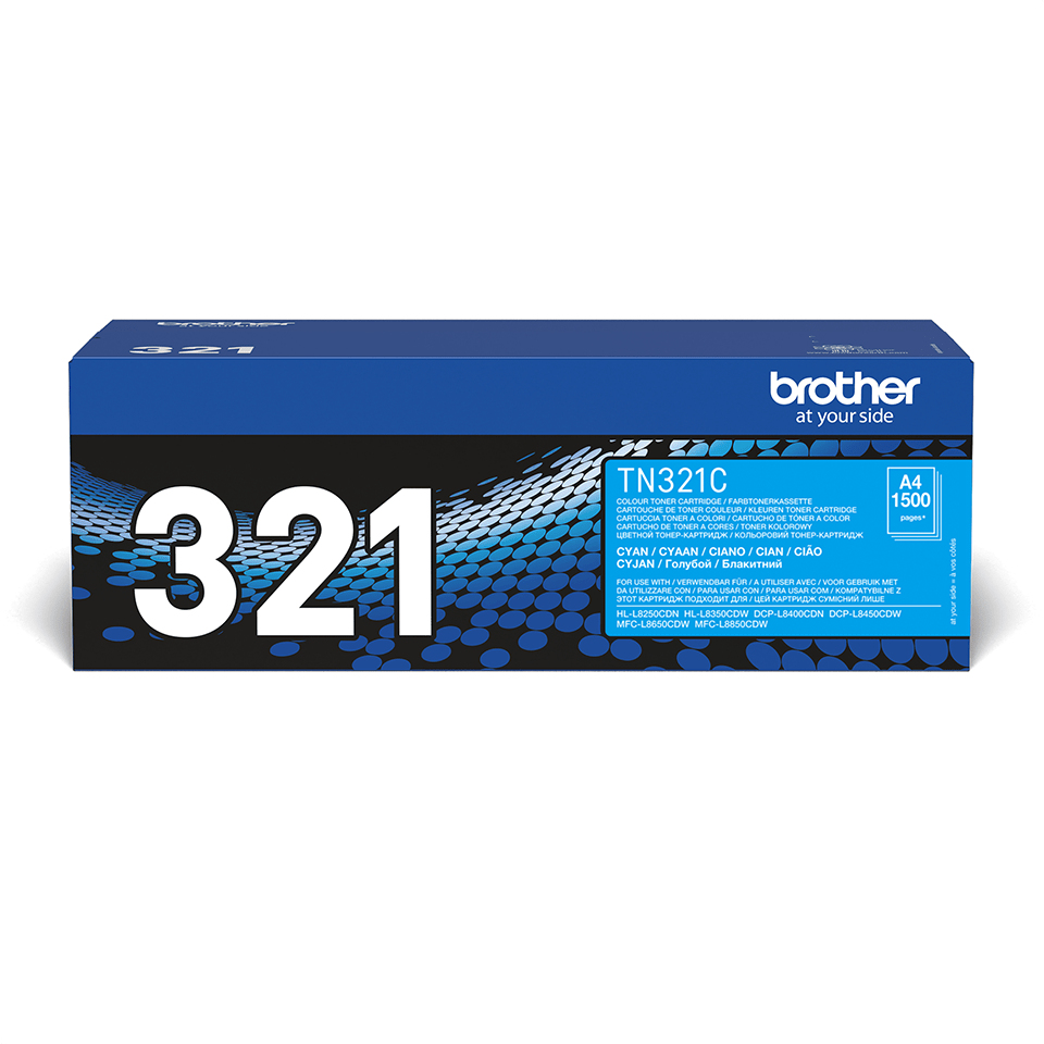 Toner Cartridge - Tn321c - 1500 Pages - Cyan