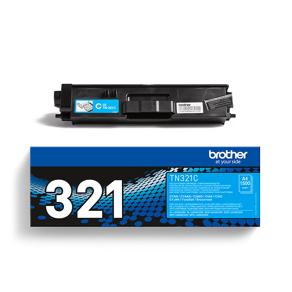 Toner Cartridge - Tn321c - 1500 Pages - Cyan