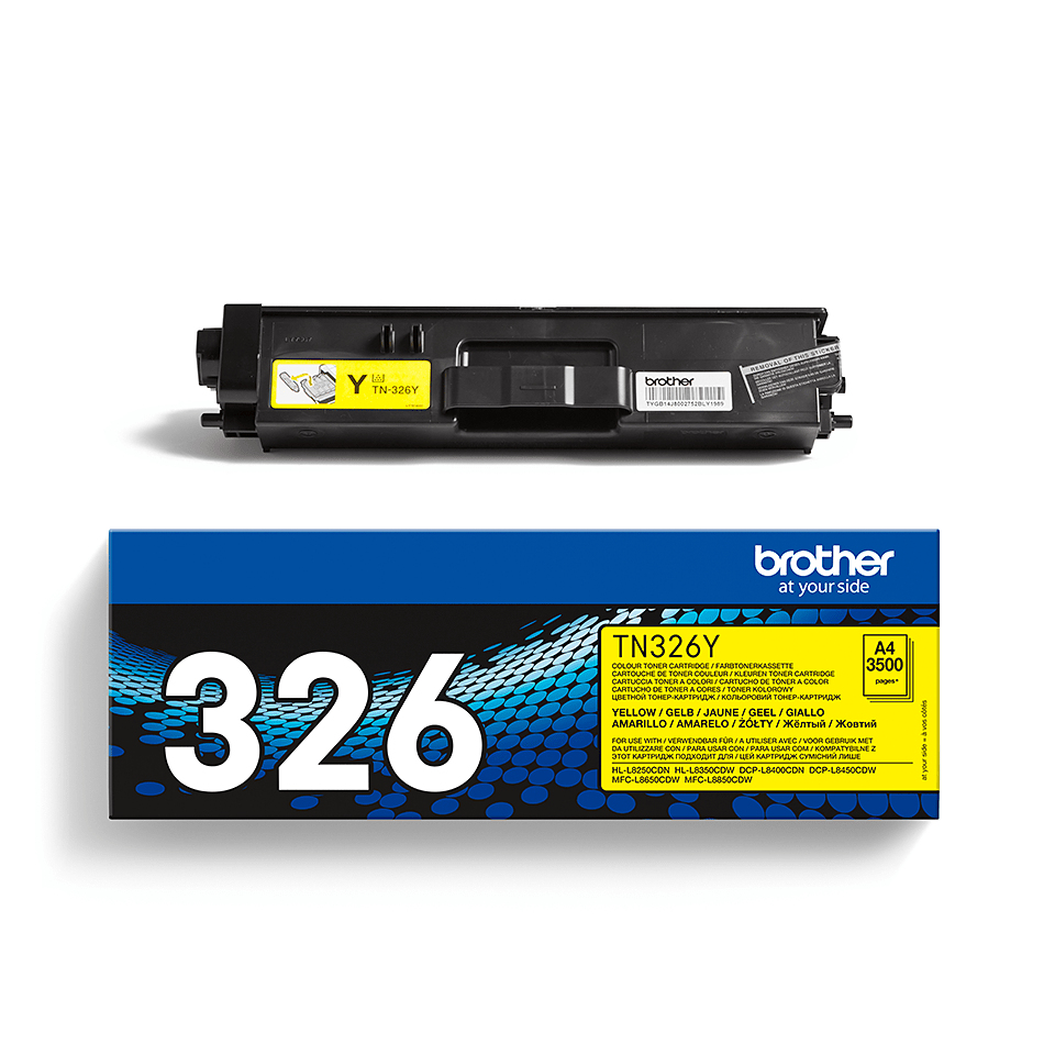 Toner Cartridge - Tn326y - 3500 Pages - Yellow