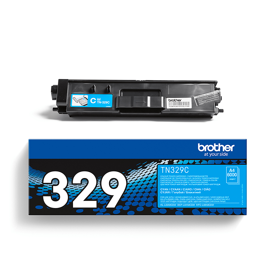 Toner Cartridge - Tn329c - 6000 Pages - Cyan