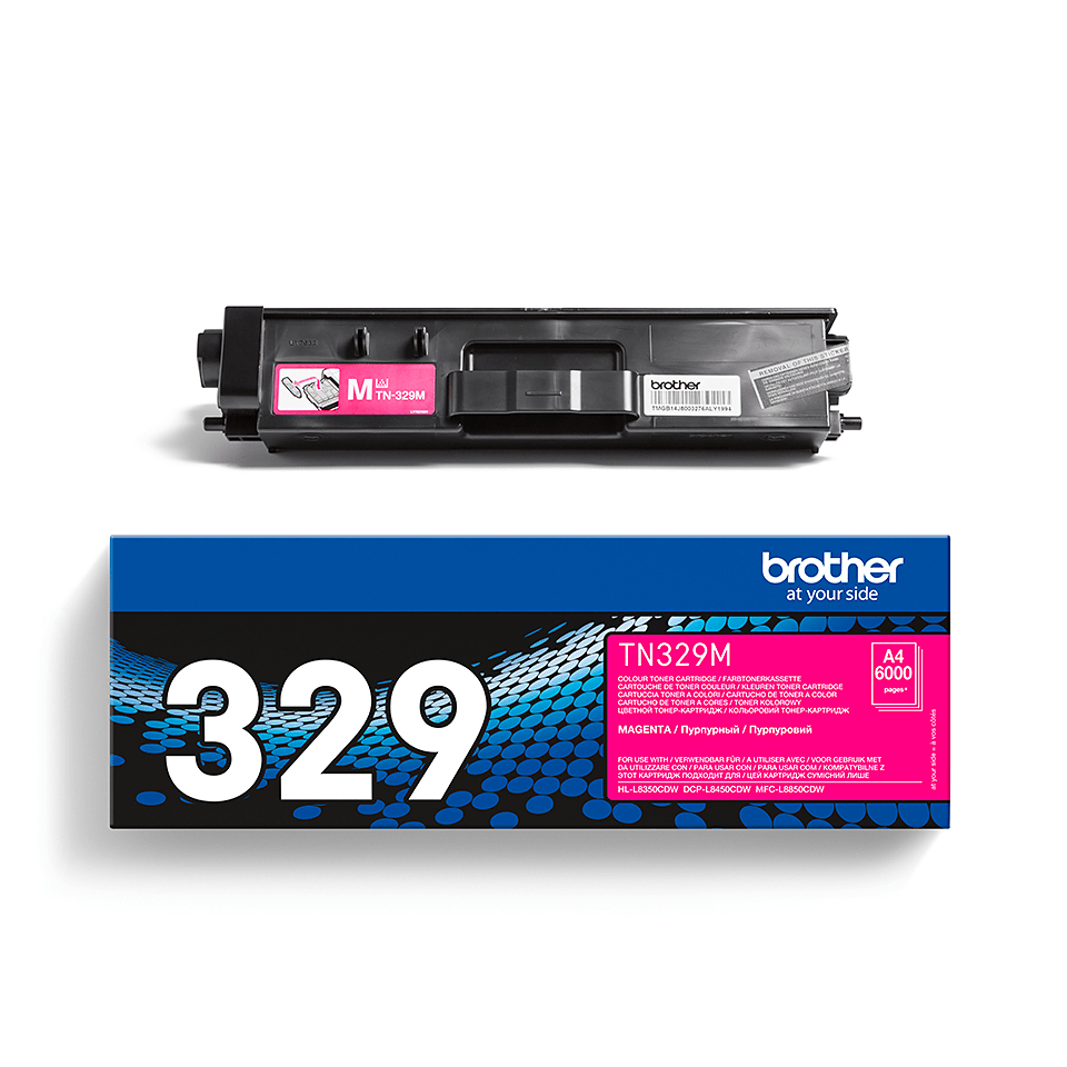 Toner Cartridge - Tn329m - 6000 Pages - Magenta